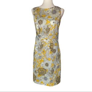 Liberty of London Target Yellow Floral Paisley Sheath Tunic Dress - 4